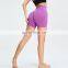 Wholesale Seamless High Waist Scrunch Butt Lift Peach Hip Stretchy Breathable Yoga Shorts Women Workout Gym Fitness Wear Clothes