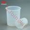 NJbinglab PFA beaker with molded graduation, offer inertness, chemical resistance and temperature resistance