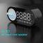 New Arrival Product Digital Display Bass Sound RGB Light Effects Wireless Bluetooth Speaker With FM Radio And Alarm Clock