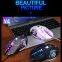 Hot Sell Custom V6 Race Game Mouse Non-slip Charging Desk Mounted Mini Portable High Quality Wireless Mouse