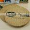 round absorbent paper drink coasters, paper printed cup pad & mats