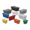 30X10 30X15 30X20 Pieds de meubles rectangulaires, pattes de table et de chaise, bouchons en plastique pour extrémités, inserts