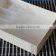 Natural wooden bark box wood fast food box wholesale