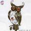 vintage metal wall art owl hanging decoration