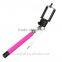 2015 Cable Take Pole Selfie Stick Z07-5S, Monopod Selfie Stick With Cable Z07-5S, Wired Selfie Stick Monopod Z07-5S