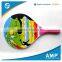 Fancy design wood paddle racket