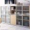 New Fashion Wood Glass Door Office Index Card File Cabinet(SZ-FC068-1)