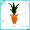 Plastic PVC pineapple fruit figurines toys, Cheap for Wholesale plastic pineapple in Disney audit factory.