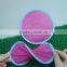 Customized Wholesale Summer Beach Flying Toy Hand Fans Polyester Frisbee