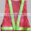 100% polyester safety vest with multi pockets