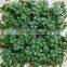 interlocking tiles artificial green grass panel for fence wall