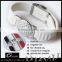 fashion whosale custom golf logo bracelet 2016 with germanium energy balance silicone bracelets