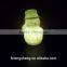 Wholesale colour changing snowman night light with battery for baby