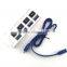 Computer Switch Button 4 Port HI-Speed Usb 3.0 Hub With LED
