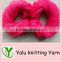 polyester bulk yarn colored knitting yarn