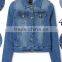 2015 spring stretch denim jacket Slim Korean female short paragraph long-sleeved jacket coat wild tide