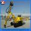 China mining borehole DTH portable mobile hydraulic drilling rig