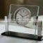 Rotate Acrylic Wall Clock Stand With Vintage Style Shape