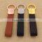 Custom logo black genuine / pu leather keychain/blank key chain leather promotion                        
                                                                                Supplier's Choice