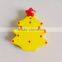 pu stress yellow christmas tree ball