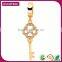 Wholesale Mexican Jewelry Rose Gold Key Military Charms Wholesale