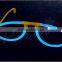 Chemical lighting glasses glow in the dark luminous eyeglasses