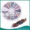 Cheap! 12 Colors 3000pcs Nail Art Crystal Rhinestone for DIY Nail Decoration