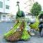 hot sell factory price artificial green sculptures topiary grass sculptures