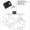 MS339 CNJMA Zinc Alloy master key cabinet handle cam lock