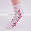 custom lady jaquard Rumi Socks with pointelle pattern Rumi socks lady Rumi socks