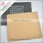 Hot sell MDF table mat with flock dusted paper