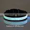 Glowing in The Dark Black Bands LED Collar For Dogs Lighted Dog Collars Colorful Pet Shop Products