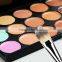professional concealer palette ,cosmetic oem 15 colors concealer scar concealer