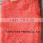 red PE raschel mesh bag vegetables onion mesh bags