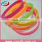 Glow in the dark new products silicone wristband