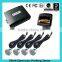 3.5" Car Reversing Rear View LCD Mirror 4 Parking Sensors Alarm