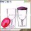 2016 new design plastic tumbler