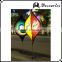 OEM service waterproof crystal flag and banners, outdoor lantern banners,LED spinning banners