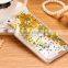 Colorful Moving Stars Liquid Glitter Quicksand 3D Bling Phone Case Cover For Iphone 6 Shining Star Liquid Case