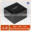 custom design high quality watch gift cover leather paper box velvet lined