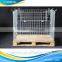 Metal Wire Collapsible Storage Pallet Containers
