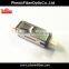 Factory supply simplex metal singlemode MU Optical fiber adaptor