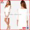 2016 new design fashion dress top selling products women apparel white fashion dress