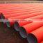 large diameter PE coated sewage pipe