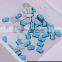 Factory Sale 10x14 mm Rectangle Sew On Acrylic Stones With Double Holes Plastic Beads With Holes