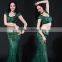 Wuchieal Spring and Summer Lace Belly Dance Costume Top and Skirt for Performance or Practice