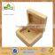 natural maple wood empty wooden music box