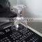 High Quality Drinkware Clear 14oz Footed Glass Goblet