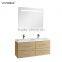 trustworthy china supplier home design wall mounted prefabricated bathroom vanity