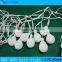 RGB pixel ball light DC12V string hanging DMX bulb light 80mm